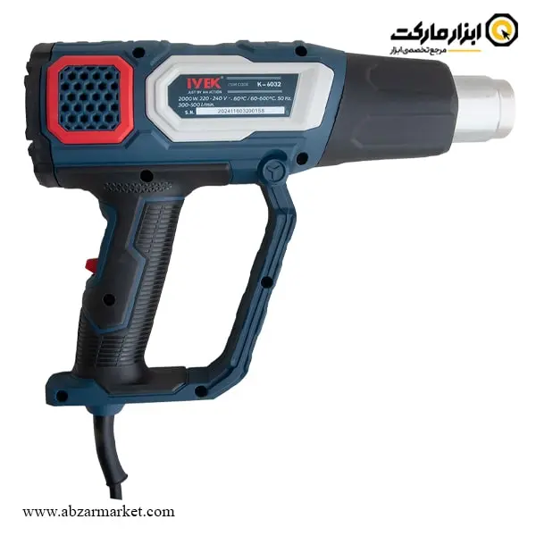 کیت سشوار صنعتی ایوک 2000 وات مدل K-6032
