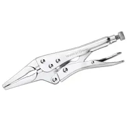 انبر قفلی سیم چین دار نوک بلند واستر 9 اینچ