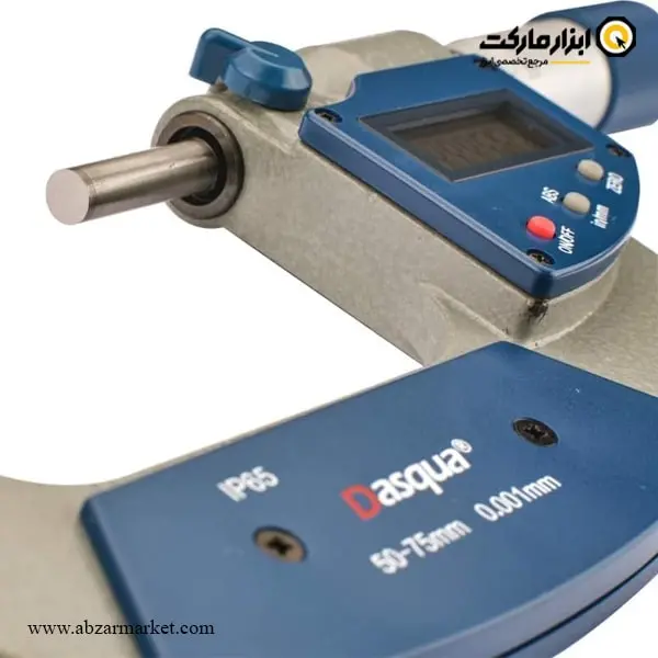 میکرومتر دیجیتال داسکوا خارج 75-50 میلی متر ضد آب مدل 4410-1115-A