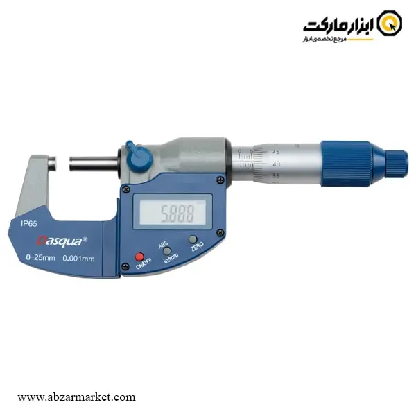 میکرومتر دیجیتال داسکوا خارج 25-0 میلی متر ضد آب مدل 4410-1105-A میکرومتر دیجیتال داسکوا خارج 25-0 میلی متر ضد آب مدل 4410-1105-A