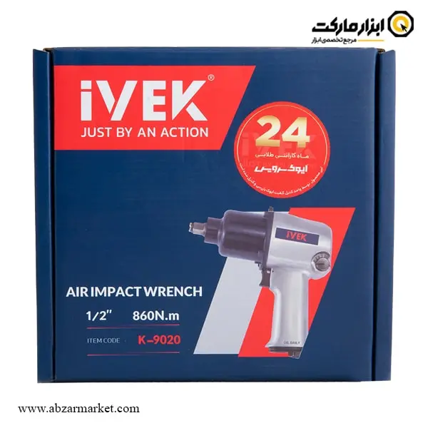 بکس بادی ایوک 1/2 اینچ مدل K-9020 بکس بادی ایوک 1/2 اینچ مدل K-9020