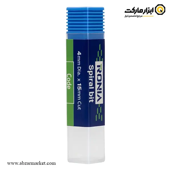 تیغ اورفرز رونیا شیارزن مارپیچ قطر 4 میلی متر مدل 01-04015004P