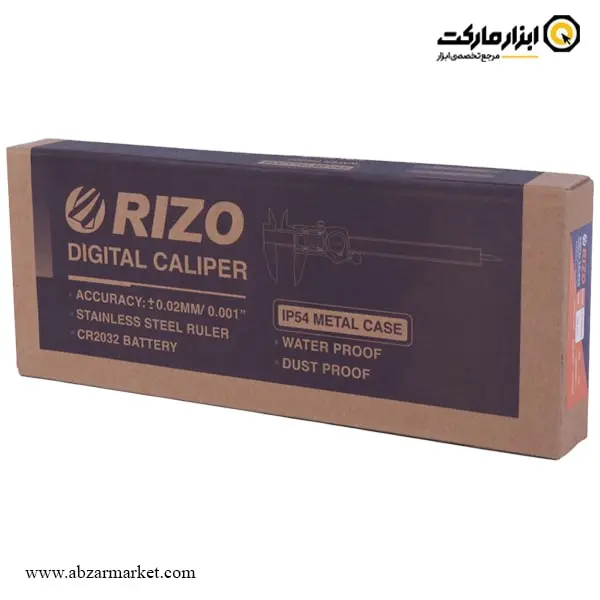 کولیس دیجیتال ریزو 20 سانتی متر ضد آب مدل CAL200GM
