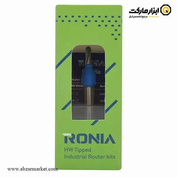 تیغ اورفرز رونیا شیارزن انگشتی قطر 4 میلی متر مدل 04010006-02