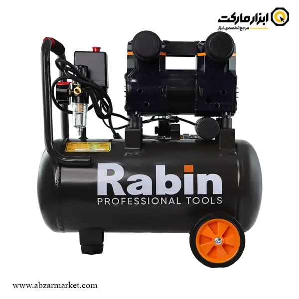 کمپرسور هوا سایلنت رابین 25 لیتری مدل R2725