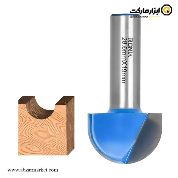 تیغ اورفرز رونیا شیارزن انگشتی قطر 28.6 میلی متر مدل 28619012-02 تیغ اورفرز رونیا شیارزن انگشتی قطر 28.6 میلی متر مدل 28619012-02
