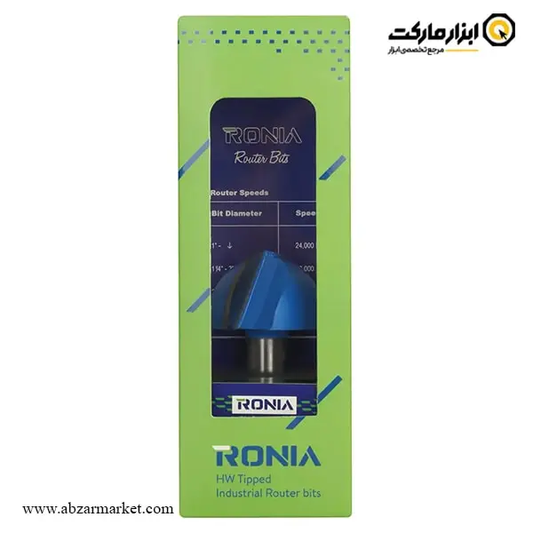 تیغ اورفرز رونیا شیارزن انگشتی قطر 38.1 میلی متر مدل 38123012-02