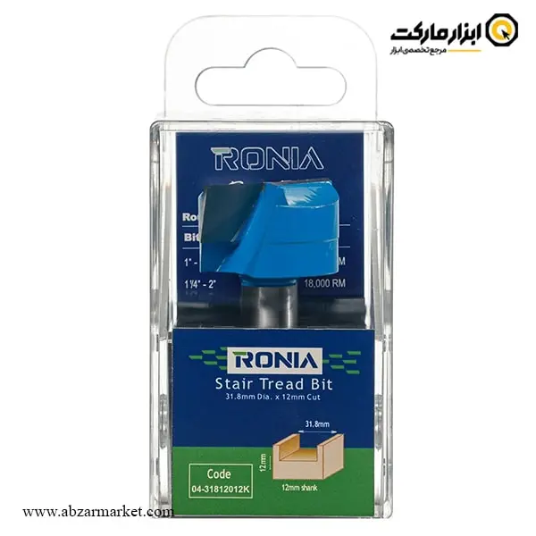 تیغ اورفرز رونیا کف تراش قطر 31.8 میلی متر مدل 04-31812012K تیغ اورفرز رونیا کف تراش قطر 31.8 میلی متر مدل 04-31812012K
