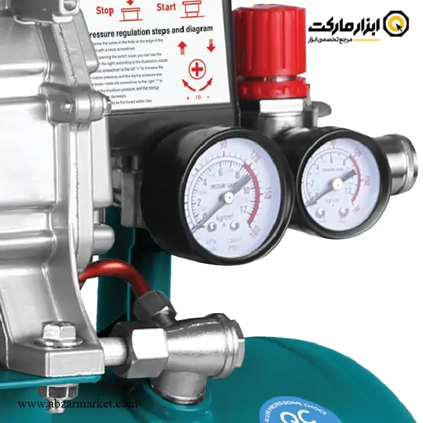 کمپرسور باد 24 لیتری آلور مدل AV-5024 کمپرسور باد 24 لیتری آلور مدل AV-5024