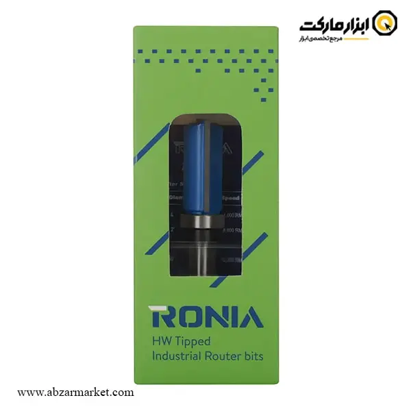 تیغ اورفرز رونیا پرداخت بلبرینگ وسط قطر 12.7 میلی متر مدل 07B-12726008