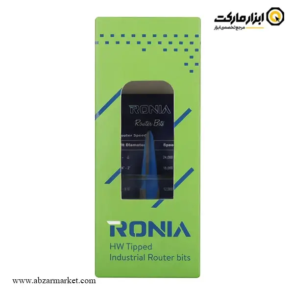 تیغ اورفرز رونیا حکاکی لبه گرد قطر 8 میلی متر مدل 09-08020008V