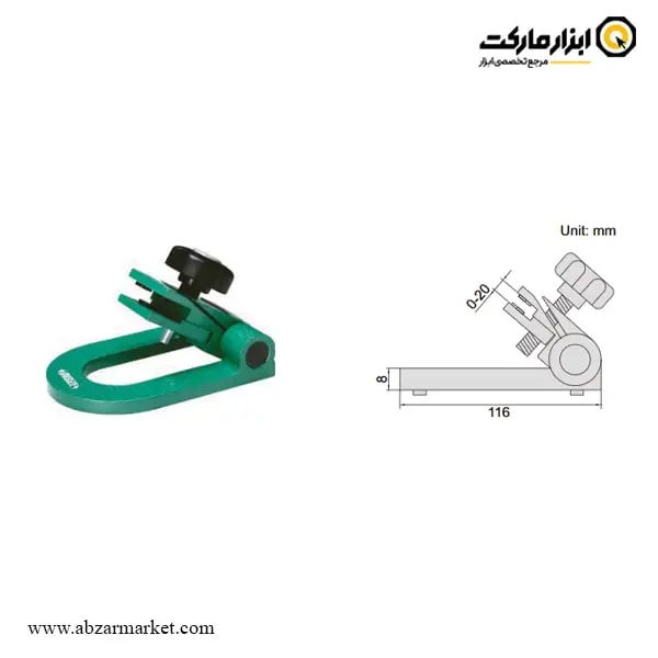 پایه میکرومتر اینسایز مدل 6300 پایه میکرومتر اینسایز مدل 6300
