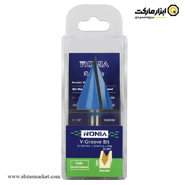 تیغ اورفرز رونیا حکاکی قطر 22.2 میلی متر مدل 09-22231008V45