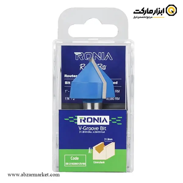 تیغ اورفرز رونیا حکاکی قطر 31.8 میلی متر مدل 09-31826012V90