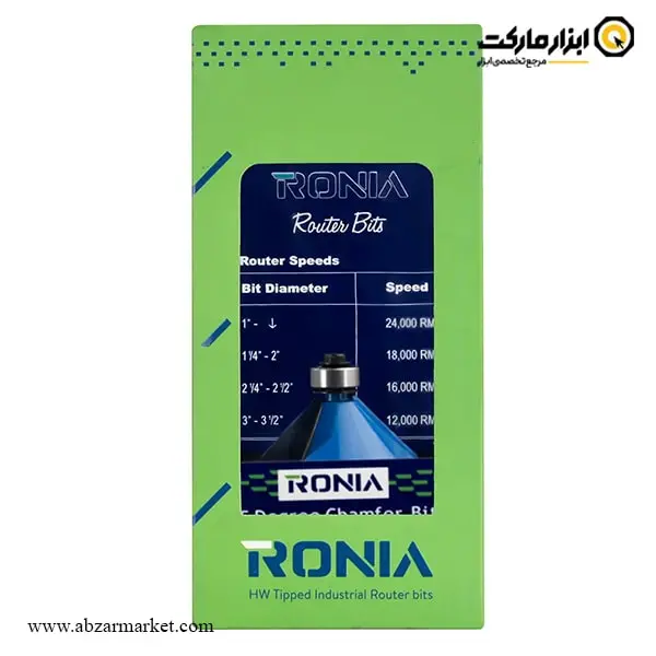 تیغ اورفرز رونیا پخ قطر 44.5 میلی متر مدل 12B-44523008