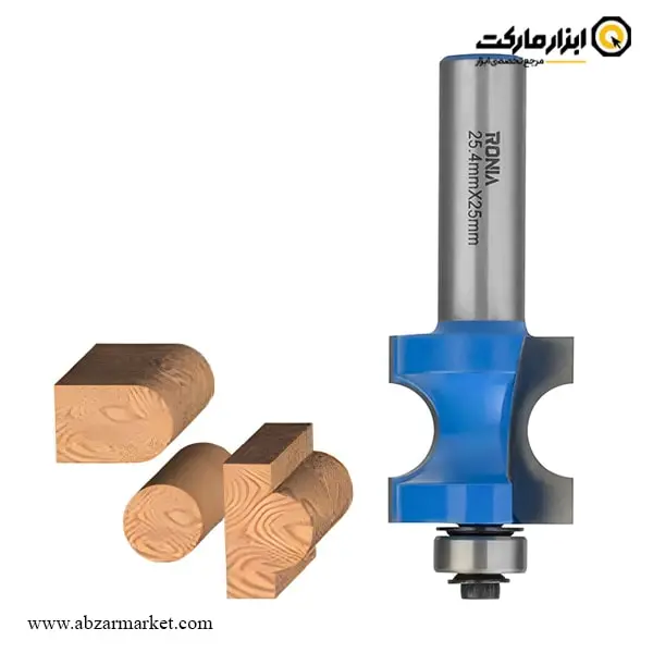 تیغ اورفرز رونیا نیم گرد لبه قطر 25.4 میلی متر مدل 20B-25425012 تیغ اورفرز رونیا نیم گرد لبه قطر 25.4 میلی متر مدل 20B-25425012
