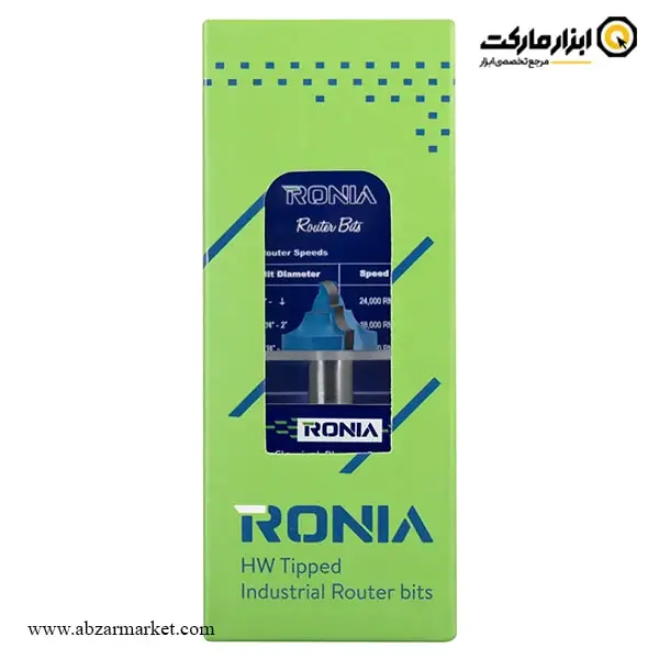 تیغ اورفرز رونیا پروفیل نفوذی سر گرد قطر 19 میلی متر مدل 19013008-21 تیغ اورفرز رونیا پروفیل نفوذی سر گرد قطر 19 میلی متر مدل 19013008-21