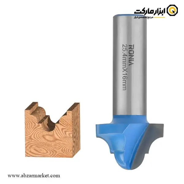 تیغ اورفرز رونیا پروفیل نفوذی سر گرد قطر 25.4 میلی متر مدل 25416012-21 تیغ اورفرز رونیا پروفیل نفوذی سر گرد قطر 25.4 میلی متر مدل 25416012-21