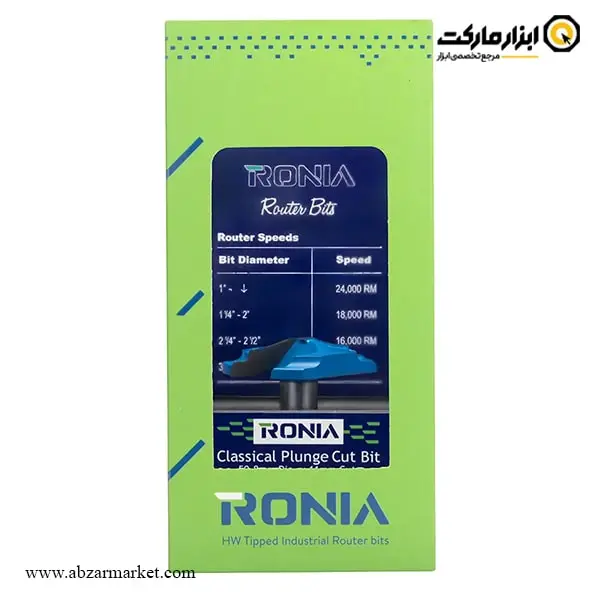 تیغ اورفرز رونیا پروفیل کلاسیک قطر 50.8 میلی متر مدل 50811012-21