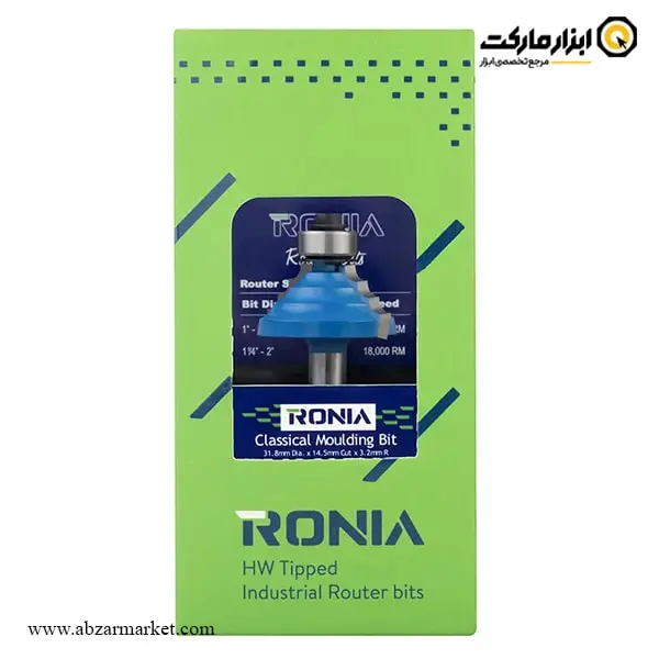 تیغ اورفرز رونیا پروفیل لبه سه پله قطر 31.8 میلی متر مدل 21B-31814508