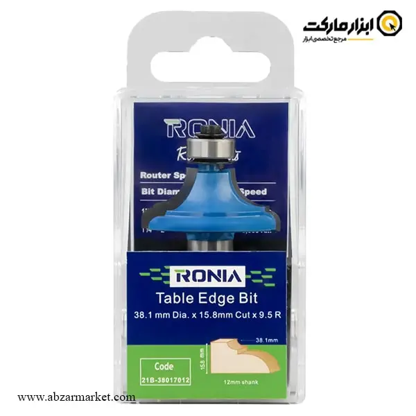 تیغ اورفرز رونیا پروفیل لبه قطر 38 میلی متر مدل 21B-38017012 تیغ اورفرز رونیا پروفیل لبه قطر 38 میلی متر مدل 21B-38017012
