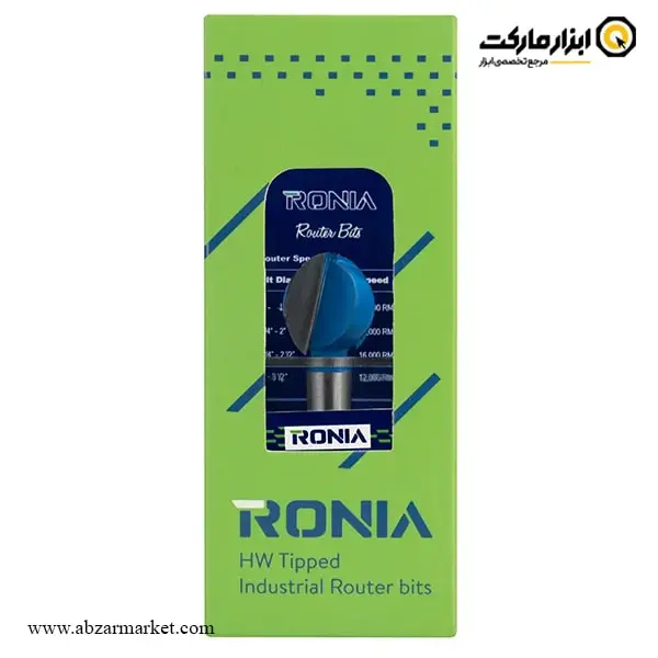 تیغ اورفرز رونیا استوانه قطر 19 میلی متر مدل 19018208-31 تیغ اورفرز رونیا استوانه قطر 19 میلی متر مدل 19018208-31