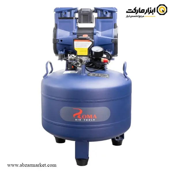کمپرسور هوا سایلنت روما 30 لیتری سری پرایم مدل 1480F30-V-2 کمپرسور هوا سایلنت روما 30 لیتری سری پرایم مدل 1480F30-V-2