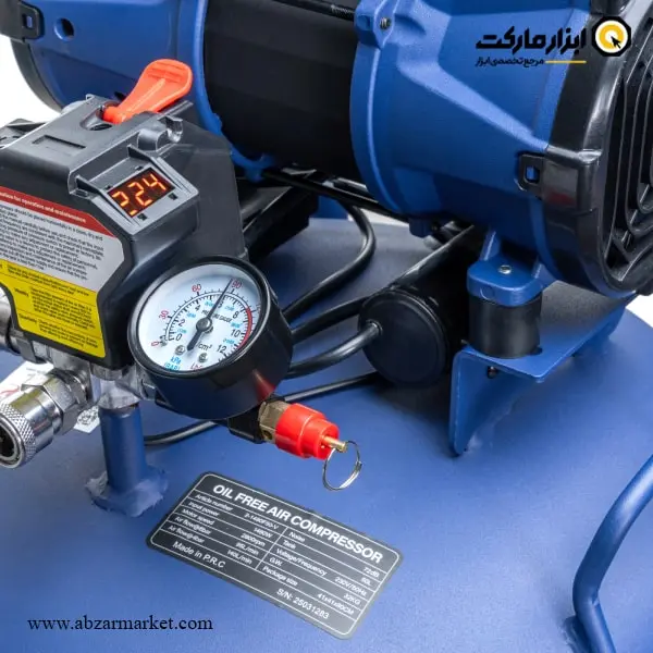 کمپرسور هوا سایلنت روما 50 لیتری سری پرایم مدل 1480F50-V