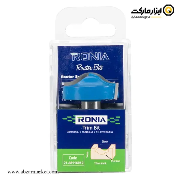 تیغ اورفرز رونیا پروفیل ابرویی قطر 38.1 میلی متر مدل 38116012-21 تیغ اورفرز رونیا پروفیل ابرویی قطر 38.1 میلی متر مدل 38116012-21