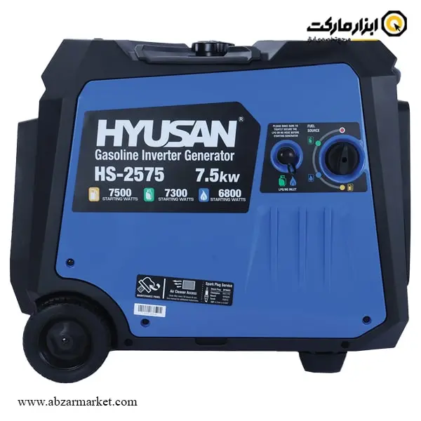 موتور برق اینورتر سه گانه سوز هیوسان 7.5 کیلو وات مدل HS-2575