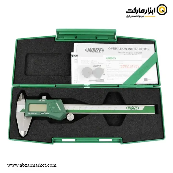 کولیس دیجیتال اینسایز 15 سانتی متر (با گارانتی شرکتی) مدل 150-1109 کولیس دیجیتال اینسایز 15 سانتی متر (با گارانتی شرکتی) مدل 150-1109