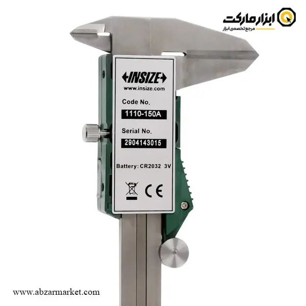 کولیس دیجیتال اینسایز 15 سانتی متر کاربایدی (با گارانتی شرکتی) مدل 150-1110 A کولیس دیجیتال اینسایز 15 سانتی متر کاربایدی (با گارانتی شرکتی) مدل 150-1110 A