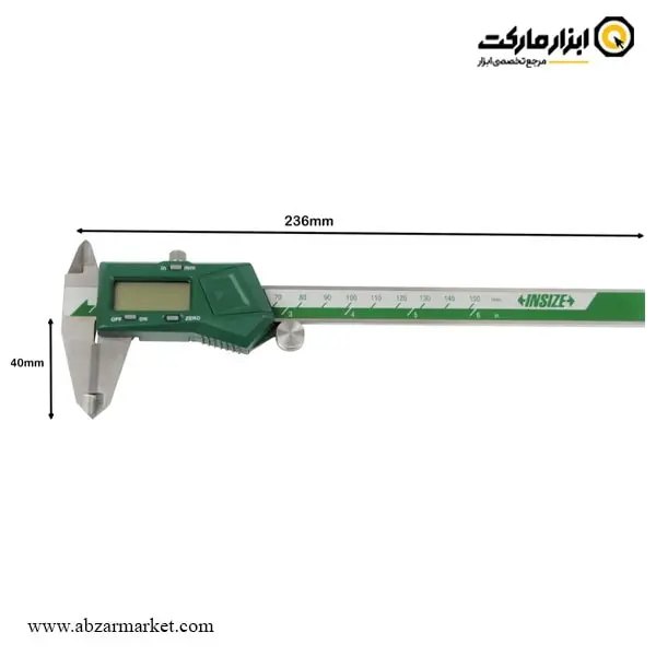 کولیس دیجیتال اینسایز 15 سانتی متر کاربایدی (با گارانتی شرکتی) مدل 150-1110 A کولیس دیجیتال اینسایز 15 سانتی متر کاربایدی (با گارانتی شرکتی) مدل 150-1110 A