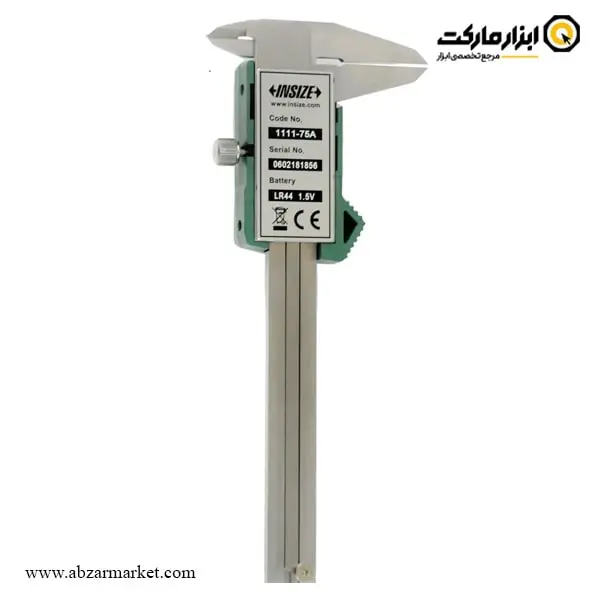 کولیس دیجیتال مینی اینسایز 7.5 سانتی متر (با گارانتی شرکتی) مدل 75-1111 A کولیس دیجیتال مینی اینسایز 7.5 سانتی متر (با گارانتی شرکتی) مدل 75-1111 A