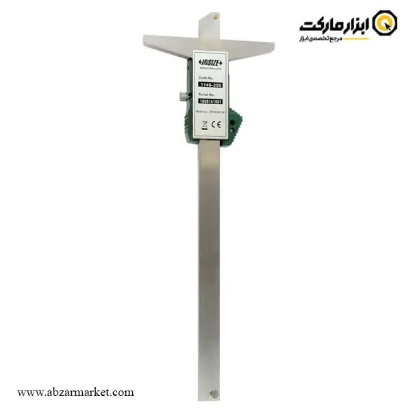 کولیس عمق سنج دیجیتال اینسایز 200 میلی متر ضد آب (با گارانتی شرکتی) مدل 200-1149