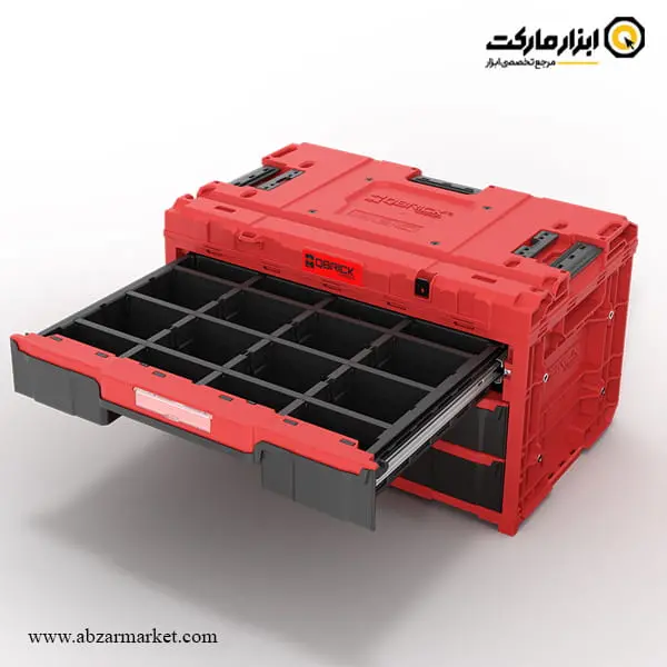 جعبه ابزار تخصصی کیوبریک کشویی مدل One Drawer 3 Toolbox 2.0 Red Ultra HD