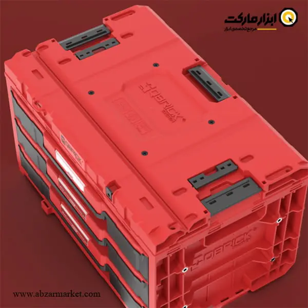 جعبه ابزار تخصصی کیوبریک کشویی مدل One Drawer 3 Toolbox 2.0 Red Ultra HD