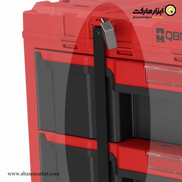 ست جعبه ابزار تخصصی کیوبریک کشویی مدل One Drawer Set Red Ultra HD