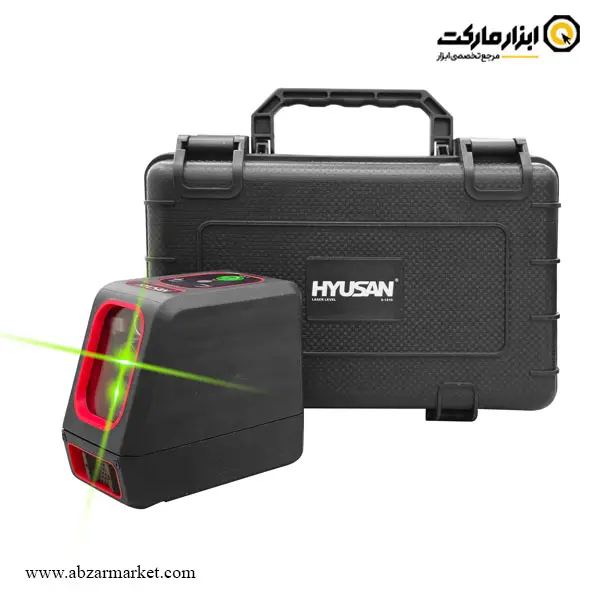تراز لیزری هیوسان دو خط نور سبز مدل S-1210