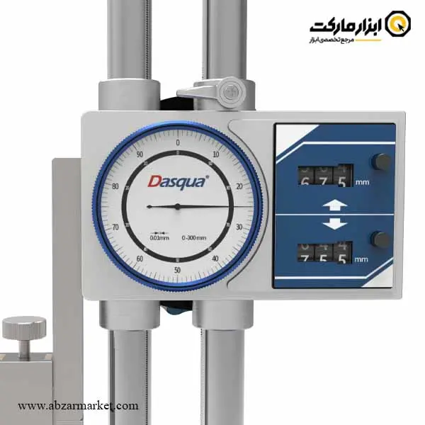 کولیس پایه دار ساعتی داسکوا 30 سانتی متر مدل 1105-3221 کولیس پایه دار ساعتی داسکوا 30 سانتی متر مدل 1105-3221