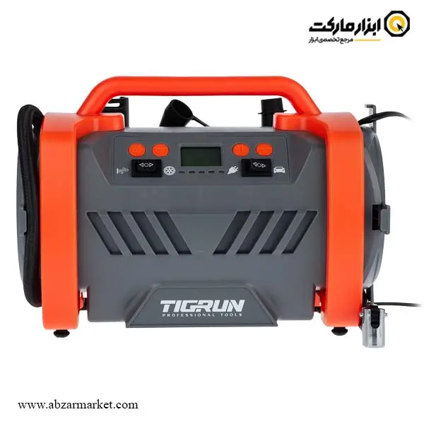 کمپرسور باد فندکی و برق شهری تیگران دو سیلندر مدل TG-1210