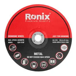 صفحه ساب آهن رونیکس 230x6 میلی متر مدل RH-3709-مجموعه ( 5 عددی )