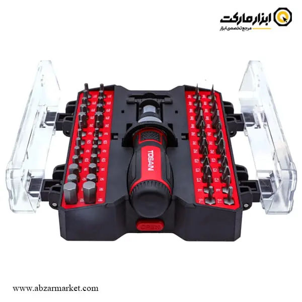 ست سر پیچ گوشتی توسن جغجغه ای 53 عددی مدل T4810K