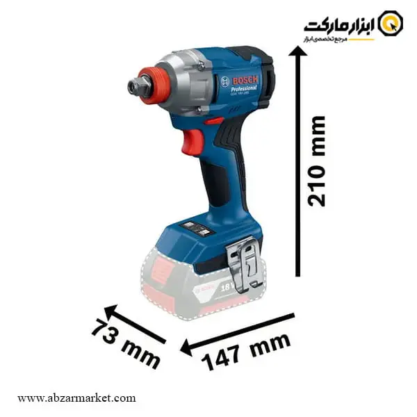 بکس و پیچ گوشتی شارژی بوش 18 ولت براشلس 2 کاره مدل GDX 18V-285 بکس و پیچ گوشتی شارژی بوش 18 ولت براشلس 2 کاره مدل GDX 18V-285