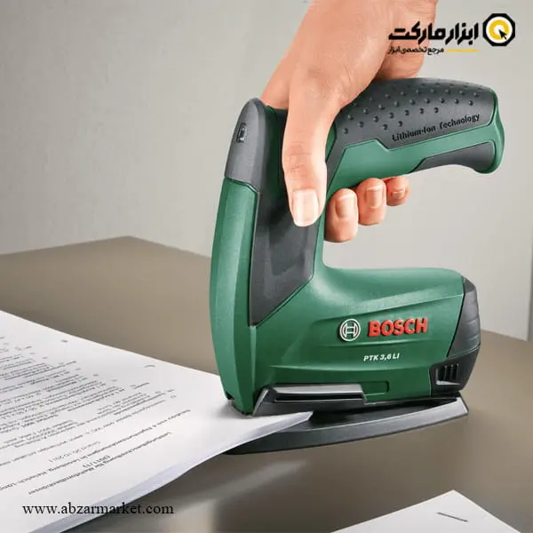 منگنه کوب شارژی بوش 3.6 ولت مدل PTK 3.6 LI-1000