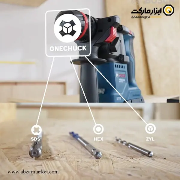 دریل بتن کن شارژی بوش 18 ولت 3 کیلویی مدل GBH 18V-18 X