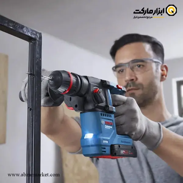 دریل بتن کن شارژی بوش 18 ولت 3 کیلویی مدل GBH 18V-18 X