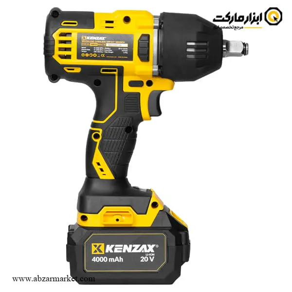 بکس شارژی کنزاکس 1/2 اینچ براشلس 20 ولت مدل 8803