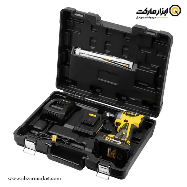 بکس و پیچ گوشتی شارژی کنزاکس براشلس 20 ولت 2 کاره مدل 8802