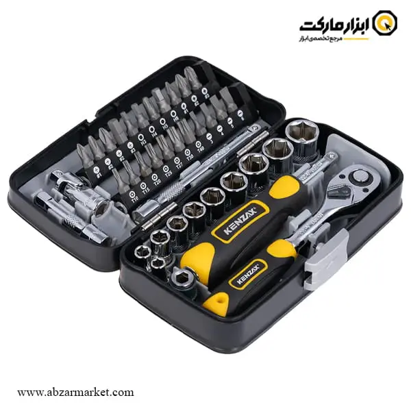 جعبه بکس کنزاکس 38 پارچه 1/4 اینچ مدل 9438